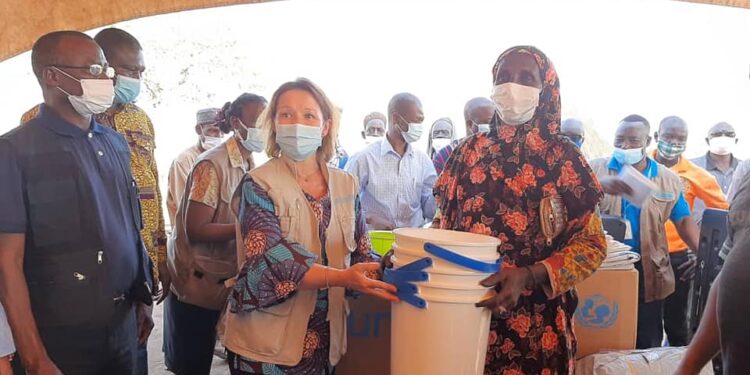 UNICEF Supports Flood Victims In North Gonja District With Relief Items.