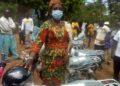 HAJIA ZUWERA MP FOR SALAGA SOUTH DONATES FIFTEEN (15) MOTOR BIKES TO THE KONKOMBA WARD
