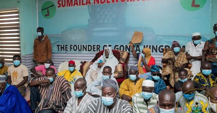 Yagbonwura Successfully Performs Gbandawu (New Yam Festival) At Damongo.