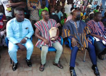 MP for Damongo Abu Jinapor supports market women with GHC 20,000