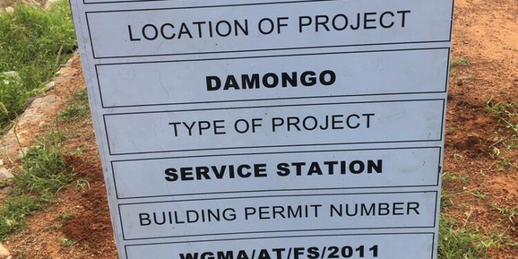 Danger for students as Savannah Regional Minister puts up a service station at the heart of town.