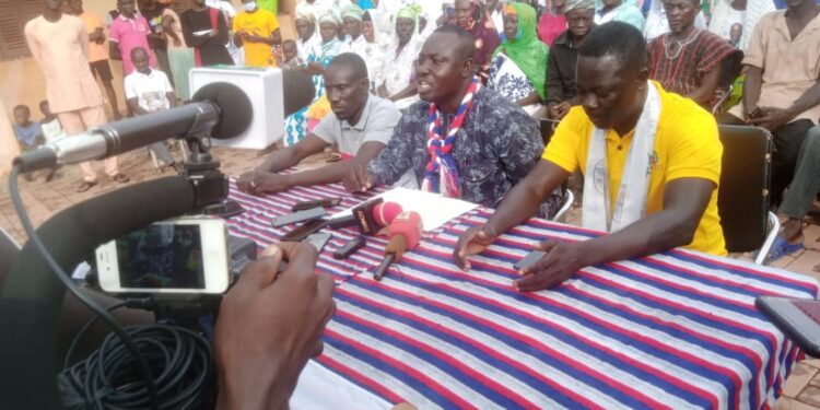 Our Hon. MP never donated rice to any youth or youth group at Busunu- polling station executives.