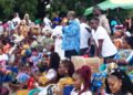 Lawyer Abu Jinapor supports graduate Seamstress with sewing Machines