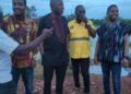 Daboya/Mankarigu MP Asei Seini inspects work at rain-washed Daboya-Busunu road