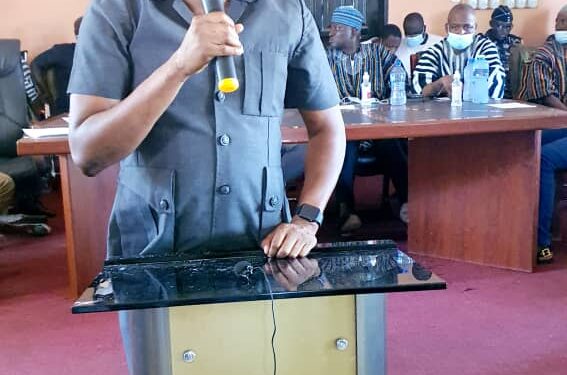 Salia Iddrisu is DCE for Central Gonja district, minister calls for Savannah regional confirmation clean sheet