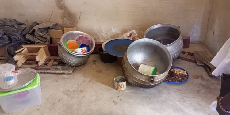 Suspected thieves make away with school feeding foodstuffs at St. Theresa’s primary school at Damongo Canteen