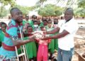 Damongo:Assembly Member hands over learning materials and sports equipment to schools in his electoral area
