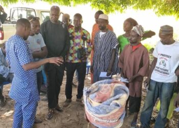 Chairman Prof. Kalamonia visits deceased families of Offinso-Abofour  accident victims