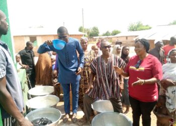 Over 20,000 population gets drinking water from Gonjaland Youth Association and Caravan of Mercy