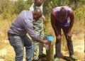 West Gonja MCE leads officials of Ghana water company to Broto water project site