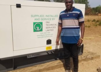 Damongo MP Abu Jinapor Donates power plant to St. Anne’s Cathedral church