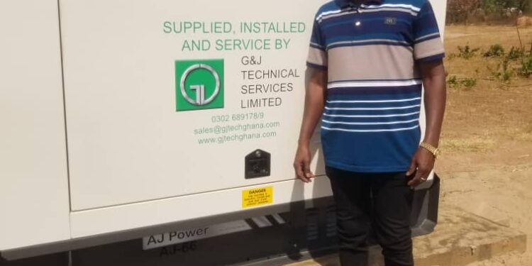 Damongo MP Abu Jinapor Donates power plant to St. Anne’s Cathedral church