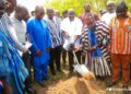 Veep cuts sod for $200M inland marine port construction in the Savannah region of Ghana.