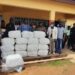 Savannah Regional health Directorate Presents 800 pieces of Long Lasting Insecticide treated Nets to Security Services at Damongo