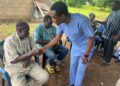 Savannah Regional NPP secretary, Mohammed Issah interacts with party members at Daboya – Mankarigu Constituency