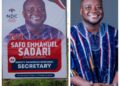 DEPUTY NDC SAVANNAH REGIONAL SECRETARY HOPEFUL FLAUNTS NDC COLOURS ON A HUGE BILLBOARD IN BOLE-BAMBOI CONSTITUENCY