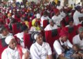 Ghana Enterprise Agency holds Ghana Jobs and skills project sensitization meeting for unemployed youth at Damongo.