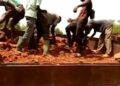 NDC Chairman and party youth fix Daboya – Tachali road for road users in the north Gonja district.