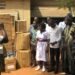 Ghana Water Company MD donates medical equipments to Salaga Government Hospital and tyres to Salaga Senior High School
