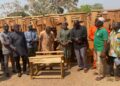 MCE for East Gonja Hands Over 1,200 Dual Desk furniture to the East Gonja Municipal education Directorate