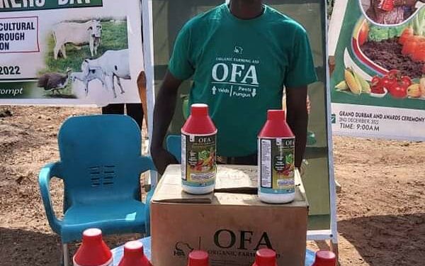 Use Organic Farming Aid (OFA) as your Organic fertilizer – Mr Sumani Iddrisu to farmers
