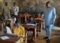 West Gonja MCE visit schools to inspect National Standardized tests for Basic 4 pupils in the west Gonja municipality.