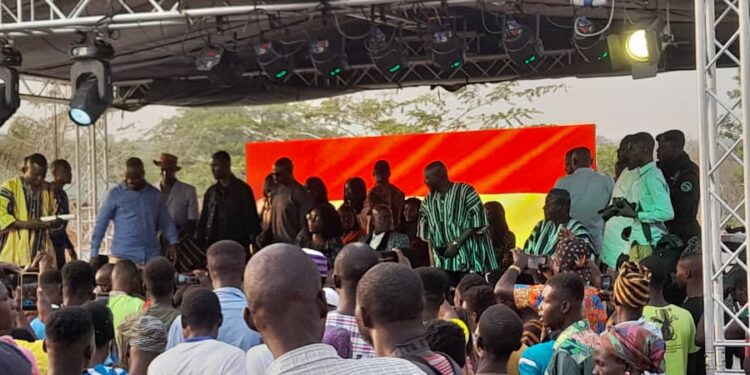 Abu Jinapor holds 2nd edition of his end of year get together for Non – Gonja tribes in Damongo.