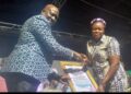 Busunu Youth honours Prof. Kalamonia with a Citation at Busunu.