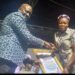 Busunu Youth honours Prof. Kalamonia with a Citation at Busunu.