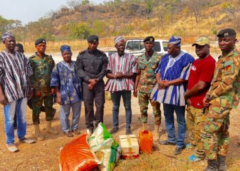 Buipewura Jinapor II supports 155 Armoured Regiment in Damongo