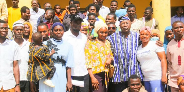 MP FOR DABOYA – MANKARIGU SUPPORTS TERTIARY STUDENTS IN HIS CONSTITUENCY.