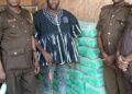 Buipewura Jinapor II Donates bags of Cement to the Tamale Central Prisons