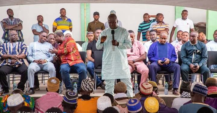 Abu Jinapor to give Larabanga, Damongo and Busunu Temporal small water systems