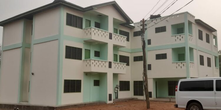 Bishop of Muenster Diocese blesses Newly Built Damongo Catholic Guesthouse.