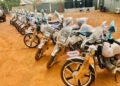 Ing. Dr. Clifford Braimah Donates 12 Motorbikes to electoral area coordinators in the Salaga North Constituency