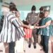 Ghana prisons service  mourns with the people of Gonja with some donations