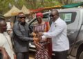 Abu Jinapor donates brand new pick up to savannah regional Directorate of the Ghana Education Service