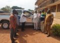 West Gonja MCE hands over GES pick up after rehabilitation works by Damongo MP