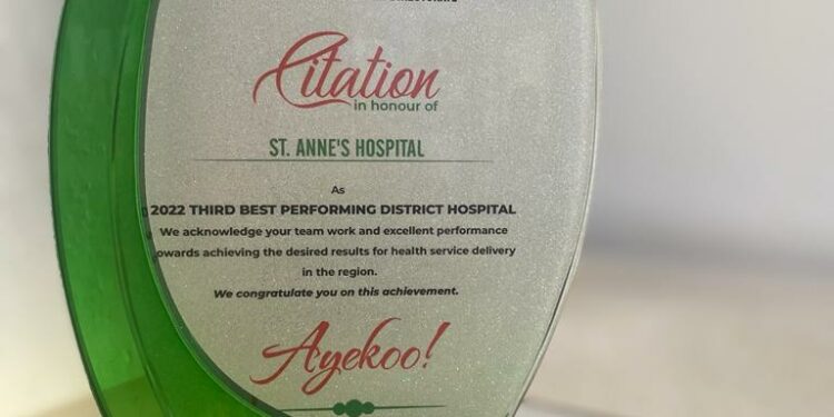 St. Anne’s Catholic Hospital, two others adjudged best performing hospitals in savannah region.
