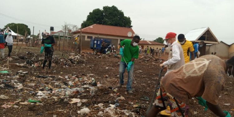 Hon. AB Fun Club leads clean up campaign in Canteen Electoral Area