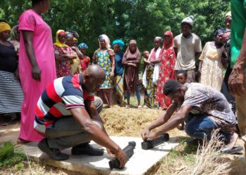 A Rocha Ghana in partnership with the International Union for the Conservation of Nature introduces grass Briquette Technology in the Mole Ecological Landscape.