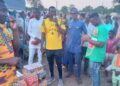 NPP Youth Wing Organizes football competition for women groups in Canteen to mark the occasion of Eid Fitr and birthday of Abu Jinapor.