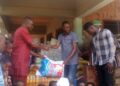 Abu Jinapor supports Redemption Children Home (Ophanage) with food and other items