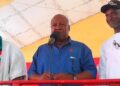Mahama Urges Unity in Damongo as party goes to polls to elect presidential and parliamentary candidates.