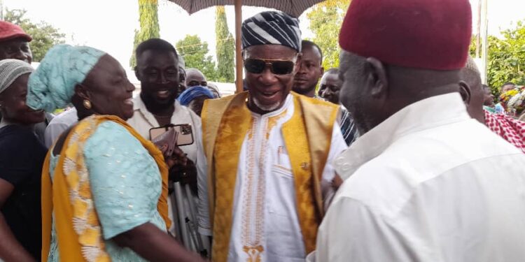 US trip: Buipewura Jinapor II assures his trip will bring change in terms development to the Savannah region any time soon.