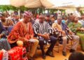 Speaker of Parliament, Alban Bagbin pays courtesy call on Yagbonwura Bii-Kunuto at Damongo.