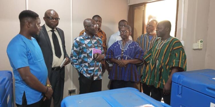 Deputy Director General of Ghana Health Services visits Savannah Region as part of his annual work plan for the year.