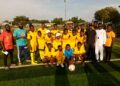 Canteen Assemblyman Sponsors Female soccer friendly Match.