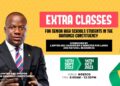 Abu Jinapor offers free Extra classes for SHS students.