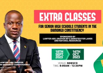 Abu Jinapor offers free Extra classes for SHS students.